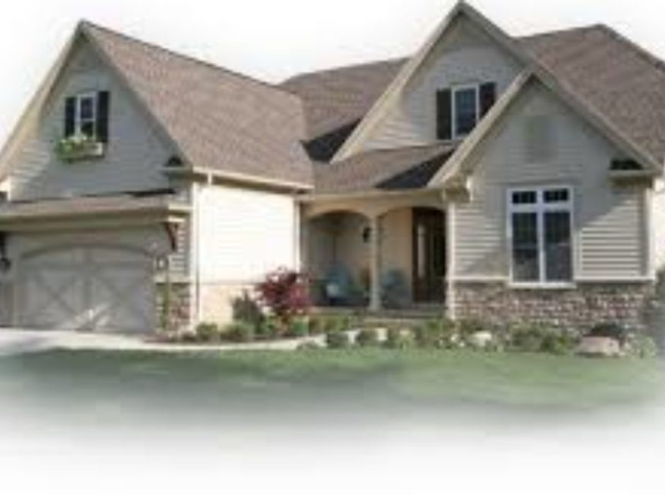 A house with a garage and a driveway