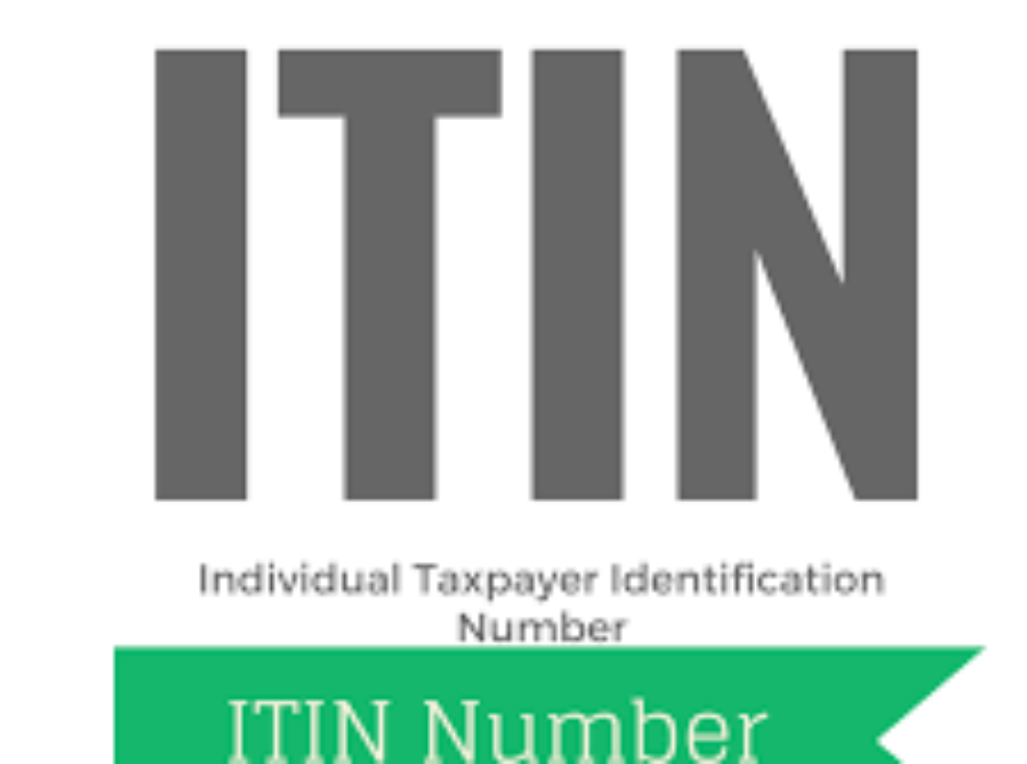 A green banner with the word 